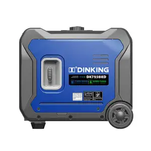 DINKING DK7250iED-MA benzina e PNG Dual-Fuel Super silenziosi generatori Inverter 7000W