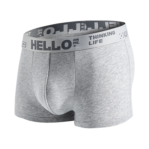 Premium Quality Print Pattern Elastic Men'S Classic Cotton Stretch Mid-Rise Knitted <strong>Boxer</strong> Briefs Underwear <strong>Shorts</strong> 95% Cotton 5% - Product Image 1