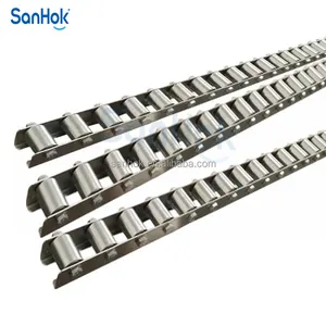 SK-2025SUS Metal Galvanized SUS Roller Guide Rail For Pallet Transportation