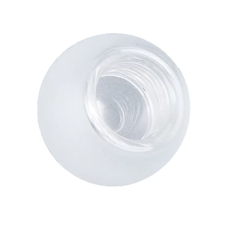 Customized G9 Screw Sandblasting Frosted Finish Borosilicate 3.3 Glass Dome Half Round Glass Lamp Shade