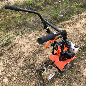 52cc Gasoline 2.2HP Mini Power Tiller <b>Cultivator</b> for Farm & Garden Use - Product Image 6