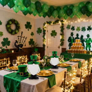 2026 Adorno de Mesa 3D de Duende con Sombrero de San Patricio y Pascua, de Papel de Panal Ecológico, para Exhibición en Festivales Irlandeses - Product Image 2