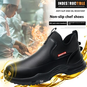 <span class=keywords><strong>Scarpe</strong></span> da Cuoco Super <span class=keywords><strong>Estive</strong></span> Antiscivolo Leggere in Gomma e Pelle Casual per Cucina e Ristorante Senza Lacci Slip-on - Product Image 1
