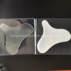 Patchs en gel réutilisables en <span class=keywords><strong>silicone</strong></span> pour le soin des seins, anti-rides, pour une peau lisse, fabriqués en usine OEM - Product Image 5