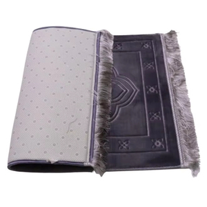 Alfombra de Oración Raschel de Alta Calidad, Antideslizante, Doble Capa Acolchada, Tapete de Oración Islámico - Product Image 1