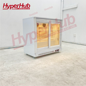 Refrigerador Compacto con Puerta de Vidrio y Enfriamiento por Aire para Almacenar Botellas de Cerveza Artesanal <span class=keywords><strong>en</strong></span> las Zonas Traseras de <span class=keywords><strong>Bares</strong></span> Modernos <span class=keywords><strong>en</strong></span> <span class=keywords><strong>el</strong></span> Centro de la Ciudad - Product Image 2