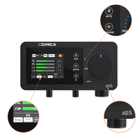 Comica LinkFlex AD5-Interface Audio avec fonctionnalités pour l'enregistrement de qualité Studio, le Podcasting et le Streaming, pour guitariste, Vocal