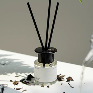 50ml 100ml 150ml 200ml rõ ràng vòng hình trụ rỗng vòng khuếch tán container lọ nồi sậy khuếch tán hương thơm chai thủy tinh - Product Image 3