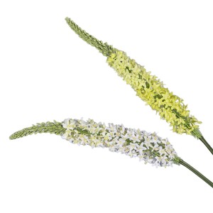 Flores Artificiales de Larkspur Meng Jie de 100cm y 200cm, Blancas y Verdes, Decoración para Bodas y Hogar - Product Image 5