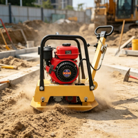 Compacteur de plaques hydraulique Heart Go STP125/STP160/STP270 pour excavatrice, moteur à combustion interne, moment de charge élevé, compacteur de sol