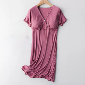 Vêtements de maternité pour femmes enceintes, grande taille, été 2025, trench-coat d'<span class=keywords><strong>allaitement</strong></span>, vêtements d'<span class=keywords><strong>allaitement</strong></span> extensibles, motif léopard, longueur genoux, col, tailles S-3XL - Product Image 1