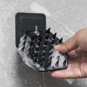 Durable Silicone <b>Scalp</b> Massager Shampoo Hair <b>Brush</b> Beard Exfoliator Scrubber Shower Head Massager for Men Women Facial <b>Brush</b> - Product Image 3