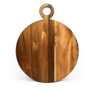 Tabla de cortar rústica de bistec multiusos de suministro de fábrica WDF tabla para picar tabla de cortar de madera para uso doméstico diario - Product Image 5