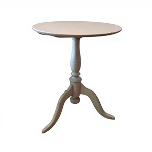 Wooden Furniture Decorative Tripod Coffee <b>Table</b> for Farmhouse Decorative Coffee <b>Table</b> Wooden Top Coffee <b>Table</b> - Product Image 1