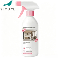 Agent nettoyant moussant parfumé pour toilettes, nettoyant puissant, désodorisant, détartrant puissant, éliminateur de jaunissement, nettoyant WC 500ml 1 pièce