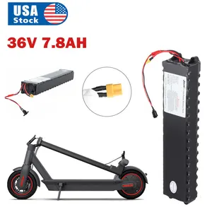 欧盟美国库存折叠踏板车36V 7Ah Ebike电池36V 7.8Ah电动自行车锂离子锂电池组小米踏板车