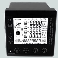 Compteur d'énergie intelligent multifonction 3 phases 96*96mm RS485 Modbus RTU avec transformateur de courant 5A CT pour panneau de puissance multifonction