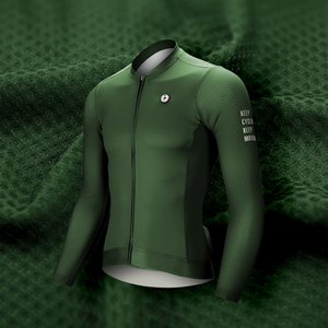 <span class=keywords><strong>Tenue</strong></span> de vélo de route de marque privée OEM Maillot de cyclisme à manches longues personnalisé Pro Bike Racing Cycling Kit - Product Image 2