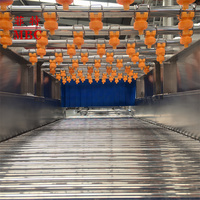 Fruit En Groente Wasmachine Citrus Perzik Granaatappel Mango Avocado Ananas Reinigingsmachine En Lucht Drogen Machines