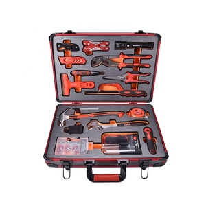 Juego de 77 Piezas de Herramientas Manuales para el Hogar, Juego de Herramientas Combinadas, Juego de Reparación de Bicicletas y Mantenimiento de Automóviles, Caja de Herramientas - Product Image 1