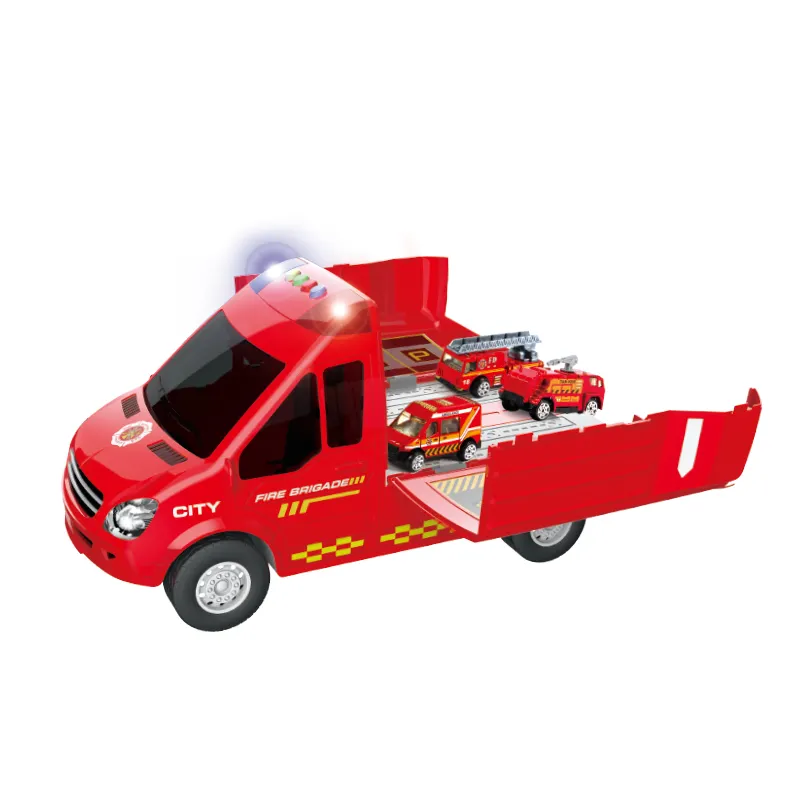 Feuerwehr fahrzeug Spielzeug Set mit Mini-Legierung Autos Spielzeug pädagogische Feuer Spielzeug Set