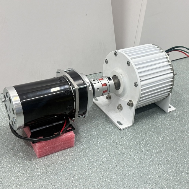 Hot Sale Free Energy 10KW Permanent Magnet Generator 110V 220V 380V 400V 3Phase AC Alternators With Motor System 1kw