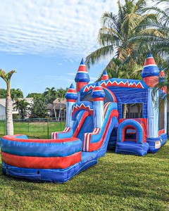 THL cour extérieure divertissement pour enfants castillos hinchables pull rebondissant château <span class=keywords><strong>gonflable</strong></span> maison de rebond tropicale combo <span class=keywords><strong>gonflable</strong></span> - Product Image 1