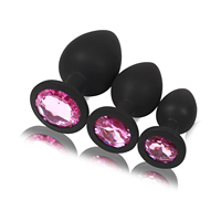 Vente en gros de jouets sexuels pour hommes, jouets sexuels pour adultes, vrai plaisir anal, produits, godemichet anal en silicone, bijou en cristal