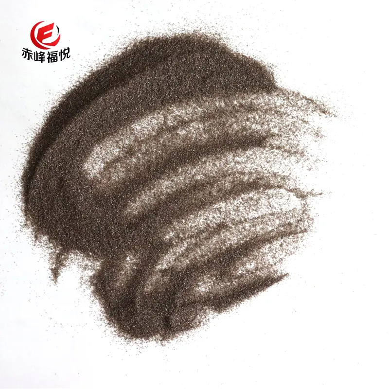 Refractory Grade Brown Fused Alumina 0-1/1-3/3-5mm 325mesh Powder Brown Aluminium Oxide Powder For Castable Materials