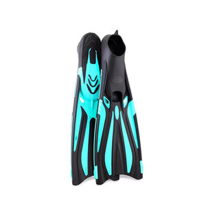 Diseño clásico Swim Flipper Snorkel Buceo Aletas de natación Hoja larga Aletas de buceo gratis - Product Image 4