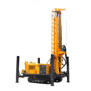 Hengwang Chinese 400m rock pneumatic drilling 200m depth water well drilling rig machine