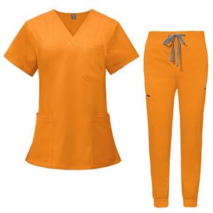 Envío Rápido 42118 <span class=keywords><strong>Pantalones</strong></span> Deportivos <span class=keywords><strong>de</strong></span> Invierno Gruesos Naranja Amarillo, Vestidos, Uniformes Médicos para <span class=keywords><strong>Mujer</strong></span>, Traje Ajustado Modesto para <span class=keywords><strong>Mujer</strong></span> - Product Image 1