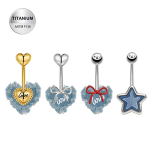 Toposh Anelli per <span class=keywords><strong>Ombelico</strong></span> in Titanio ASTM F136, Gioielli Sexy per <span class=keywords><strong>Piercing</strong></span> <span class=keywords><strong>all</strong></span>'<span class=keywords><strong>Ombelico</strong></span>, Anelli per <span class=keywords><strong>Ombelico</strong></span> Impermeabili <span class=keywords><strong>all</strong></span>'Ingrosso per Donne - Product Image 3
