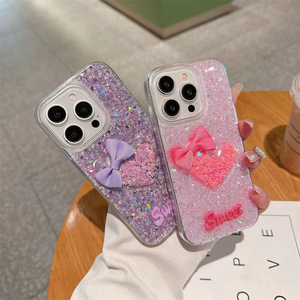 À la mode mignon papillon blanc <span class=keywords><strong>coque</strong></span> de téléphone paillettes neige qui coule <span class=keywords><strong>coque</strong></span> mobile pour <span class=keywords><strong>iphone</strong></span> 16 15 14 13 12 <span class=keywords><strong>11</strong></span> - Product Image 3