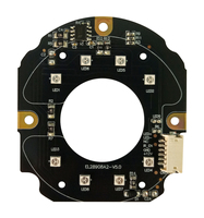 Panel de Visión Nocturna IR 940nm 850nm, Accesorio para Cámara de Seguridad CCTV, Personalizado de Fábrica OEM ODM, Placa Infrarroja 3030 PCBA