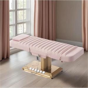 Gezichtsbed Elektrische Luxe Behandeling Stoel Gezichts Spa Rotatie Massage <span class=keywords><strong>Bed</strong></span> Tafel Schoonheidsbed Salon Meubels - Product Image 3