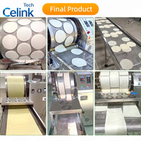 Machine automatique professionnelle pour la fabrication de feuilles de rouleaux de printemps, de crêpes et de wraps en acier inoxydable pour restaurants, cuisines et hôtels