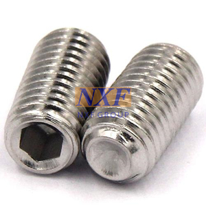 NXF ASTM DIN JIS <strong>316Ti</strong>/0Cr18Ni12Mo2Ti M8 12mm Stainless Steel <strong>316Ti</strong> <strong>Hexagon</strong> <strong>Socket</strong> <strong>Screw</strong> Headless Machine <strong>Screw</strong> - Product Image 2