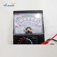 Digital Multimeter Handheld Voltage Current Resistance Tester Physics Experiment Tool