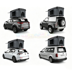 Tente de toit rigide tout-terrain en aluminium, imperméable, pour voiture, tente de toit électrique, Tenda Da Tetto, 2-4 personnes, tente de toit pour camping - Product Image 5