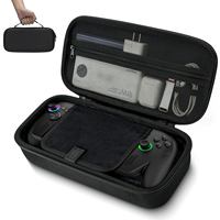 Étui rigide en EVA pour ROG Xbox Ally X - Étui de rangement noir antichoc et étanche pour console portable et accessoires