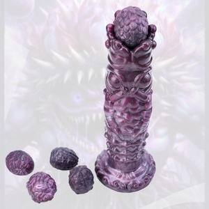 Jouet manuel Hubery pour la ponte de créatures fantastiques, jouet de plaisir pour adultes en silicone souple pour une expérience d'élevage immersive - Product Image 1