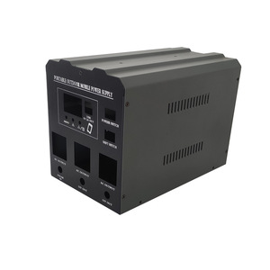 Zimmer Portable Outdoor Mobile Power Supply 12V AC USB Solar Input Battery Case - Product Image 3