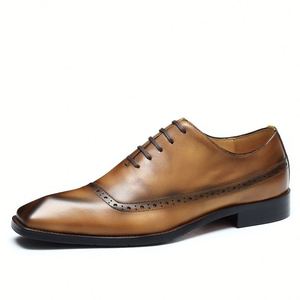 Zapatos Oxford de Lujo de Primera Calidad, Diseño Británico, Impermeables, con Punta Abierta, Formales de Negocios, Casuales para Hombre, Otoño - Product Image 6