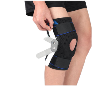 Support de genou en néoprène avec maille respirante et sangles réglables pour une protection universelle - Product Image 2