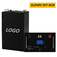 Boîtier de batteries lithium-ion empilables personnalisées 15 kWh 280 Ah 314 Ah 48 V 51,2 V LiFePO4 pour l'énergie solaire domestique