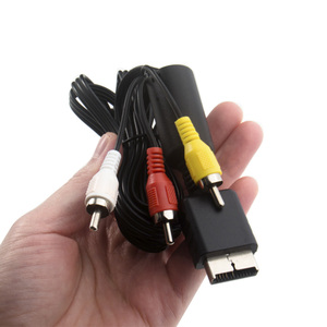 3RCA <span class=keywords><strong>AV</strong></span> PS2 <span class=keywords><strong>AV</strong></span> สายสัญญาณเสียงสำหรับ PS3 <span class=keywords><strong>AV</strong></span> ไปยังสายสัญญาณเสียงวิดีโอคอมโพสิต RCA ที่เข้ากันได้กับ PS2 - Product Image 3
