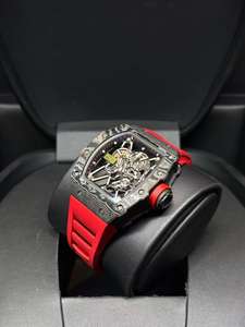 Reloj Deportivo Hip Hop de Alta Calidad RM, Precio al por Mayor, Acero Inoxidable, Mecanismo ETA, Cronógrafo, Esfera de Zafiro, Resistente al Agua 5BAR - Product Image 5