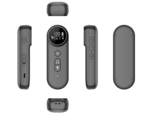 Conjunto de <span class=keywords><strong>collar</strong></span> de correa de perro de nailon Premium Collares de nuevo diseño ajustables de alta resistencia con 9 niveles de vibración y descarga eléctrica - Product Image 3