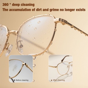 600ML UV Ultrasonic Cleaner <b>Machine</b> for Jewelry Eyeglasses 45kHz with UVC Electric Power Source Adjustable <b>Cleaning</b> Time 600s - Product Image 5